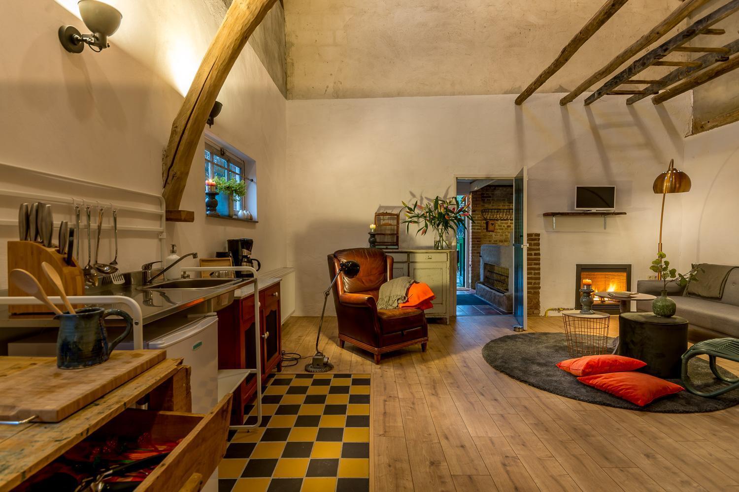 Aan De Holle Weg. Zeer Landelijk Gelegen Verbouwde Stal Tot Woning Nuth 外观 照片
